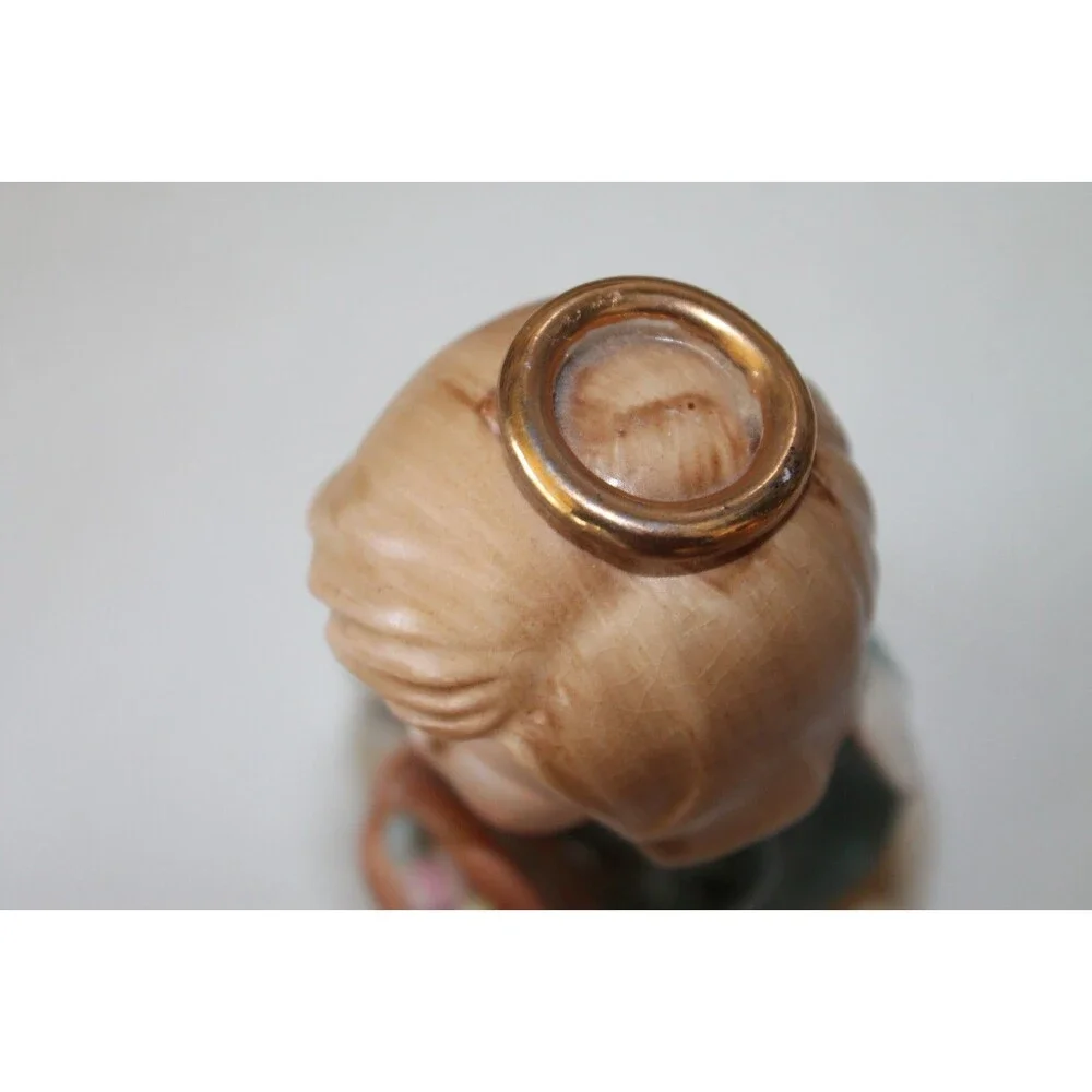 Vintage Napcoware June Angel Figurine Wedding Rings 1950's